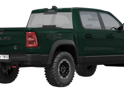 RAM 1500 SRT TRX 2027 3D Model