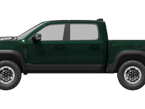 RAM 1500 SRT TRX 2027 Modello 3D