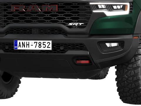RAM 1500 SRT TRX 2027 Modello 3D