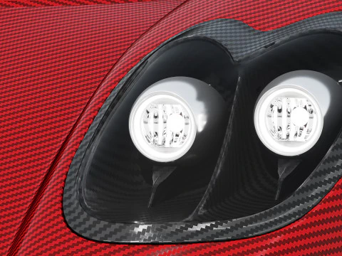 Pagani Utopia Roadster 2025 3D Model
