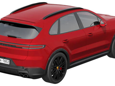 Porsche Cayenne GTS 2025 Modello 3D