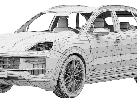 Porsche Cayenne GTS 2025 Modello 3D