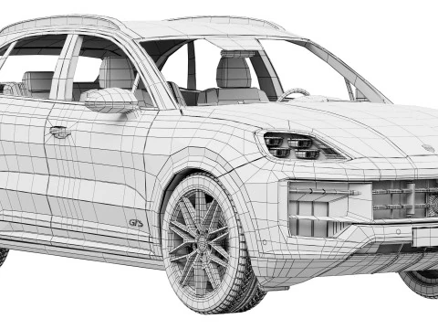 Porsche Cayenne GTS 2025 Modello 3D