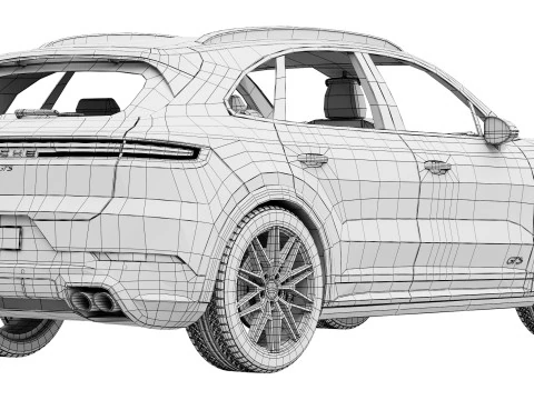 Porsche Cayenne GTS 2025 Modello 3D