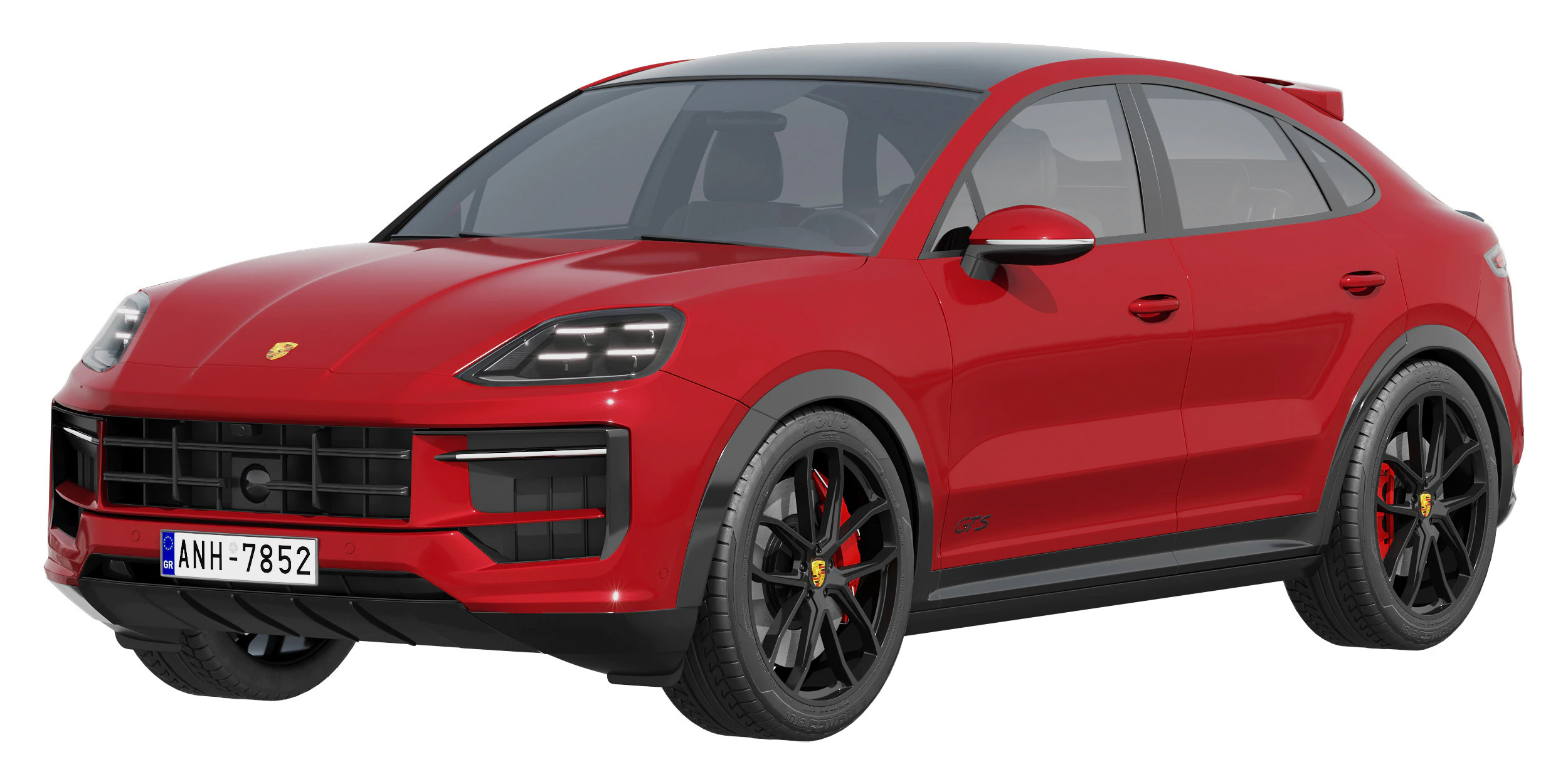 Porsche Cayenne Coup&eacute; GTS 2025 Modello 3D .c4d .max .obj .3ds .fbx .stl .blend 