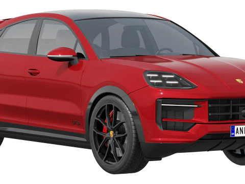 Porsche Cayenne Coup&eacute; GTS 2025 Modello 3D