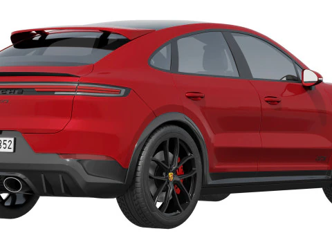 Porsche Cayenne Coup&eacute; GTS 2025 Modello 3D