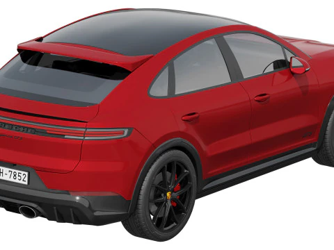 Porsche Cayenne Coup&eacute; GTS 2025 Modello 3D