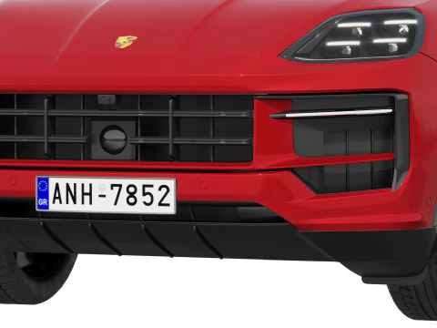 Porsche Cayenne Coup&eacute; GTS 2025 Modello 3D