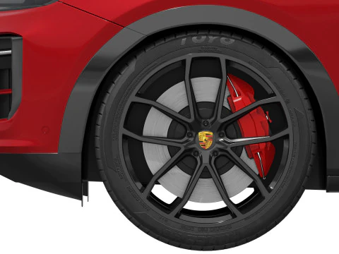 Porsche Cayenne Coup&eacute; GTS 2025 Modello 3D