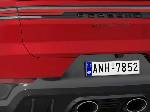Porsche Cayenne Coup&eacute; GTS 2025 Modello 3D