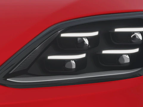 Porsche Cayenne Coup&eacute; GTS 2025 Modello 3D