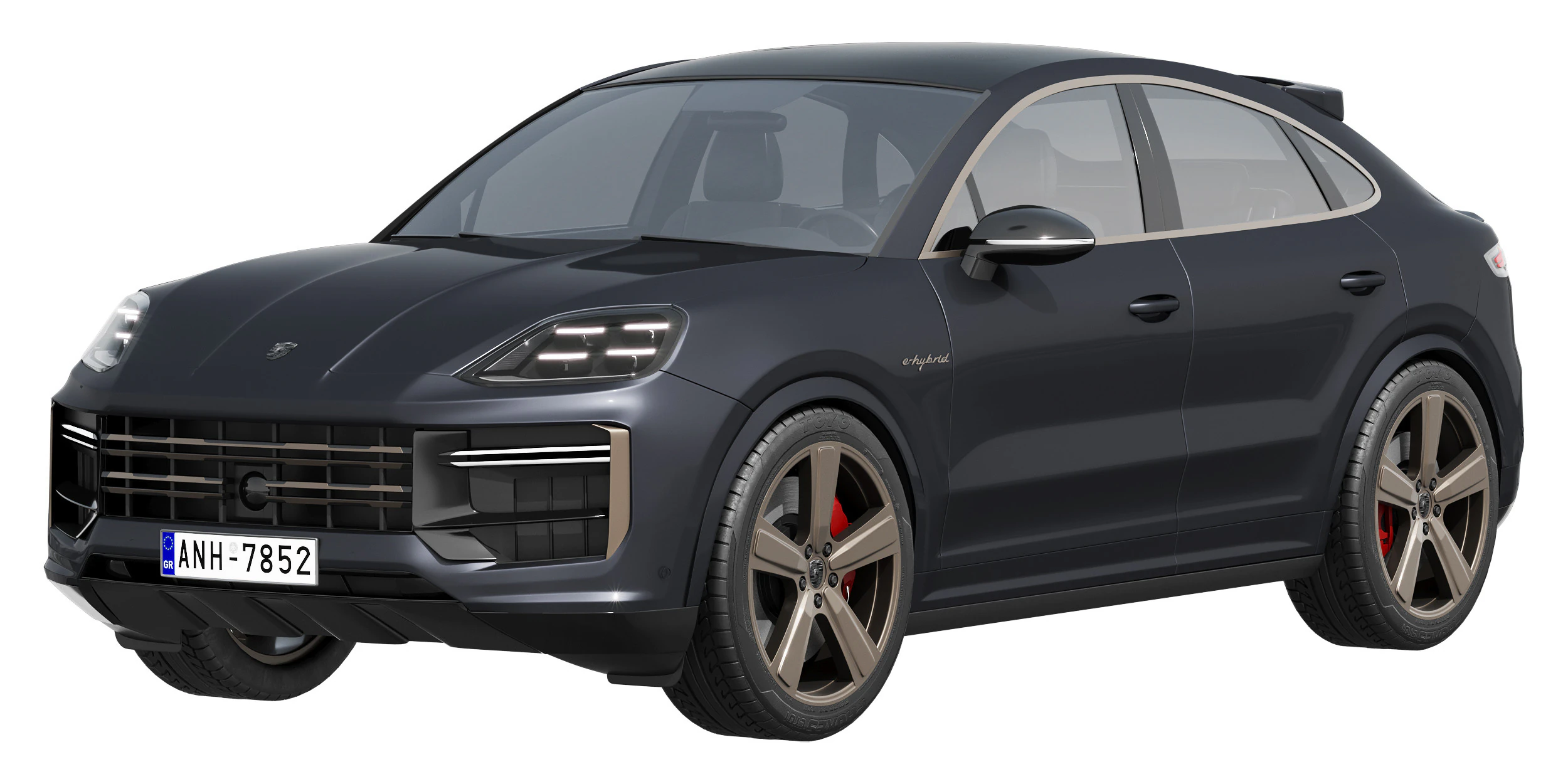 Porsche Cayenne Turbo Coupé 2025 Modello 3D .c4d .max .obj .3ds .fbx .stl .blend