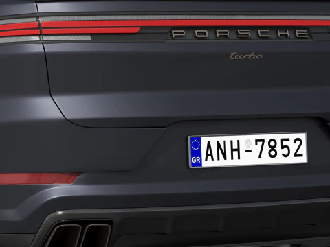 Porsche Cayenne Turbo Coup&eacute; 2025 Modello 3D