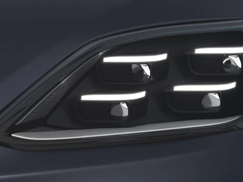 Porsche Cayenne Turbo Coup&eacute; 2025 Modello 3D