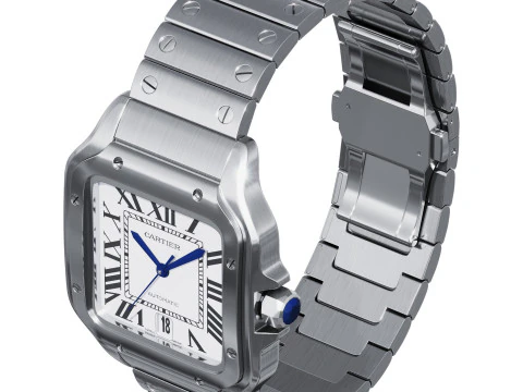 Orologio Santos Modello 3D