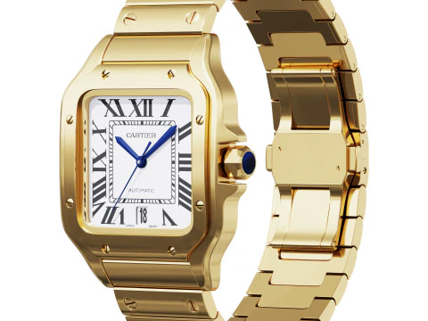 Orologio Santos Modello 3D