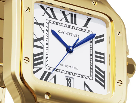 Orologio Santos Modello 3D