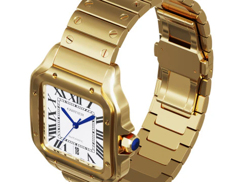 Orologio Santos Modello 3D