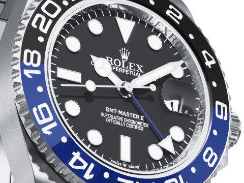 Rolex-GMT-Master II Batgirl Modello 3D