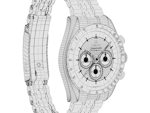 Omega Speedmaster Moonwatch Professional 2026 3D Model