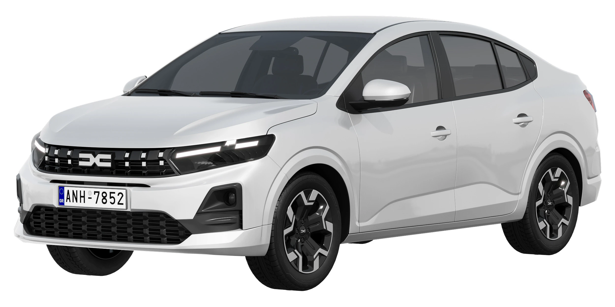 Dacia Logan 2025 Modelo 3D .c4d .max .obj .3ds .fbx .stl .blend