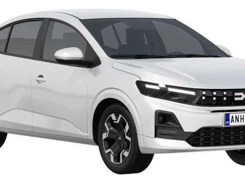 Dacia Logan 2025 Modelo 3D