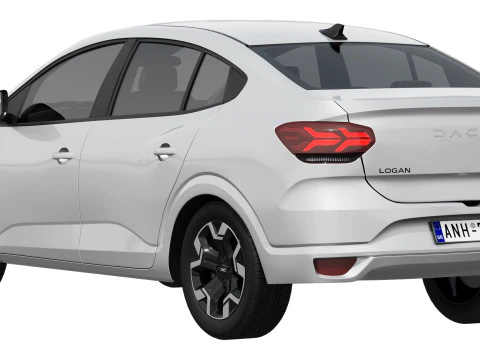 Dacia Logan 2025 Modelo 3D