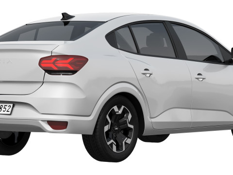 Dacia Logan 2025 3D Model