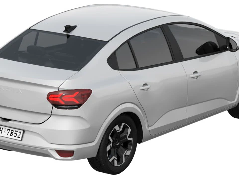 Dacia Logan 2025 Modelo 3D