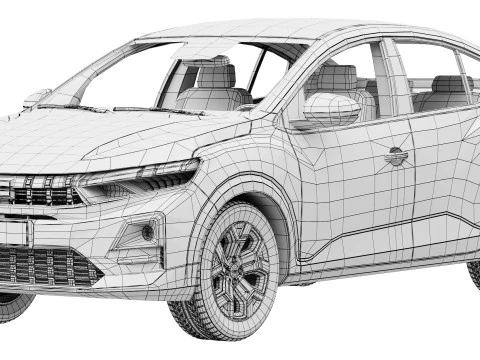 Dacia Logan 2025 Modelo 3D