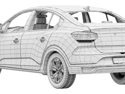 Dacia Logan 2025 Modelo 3D