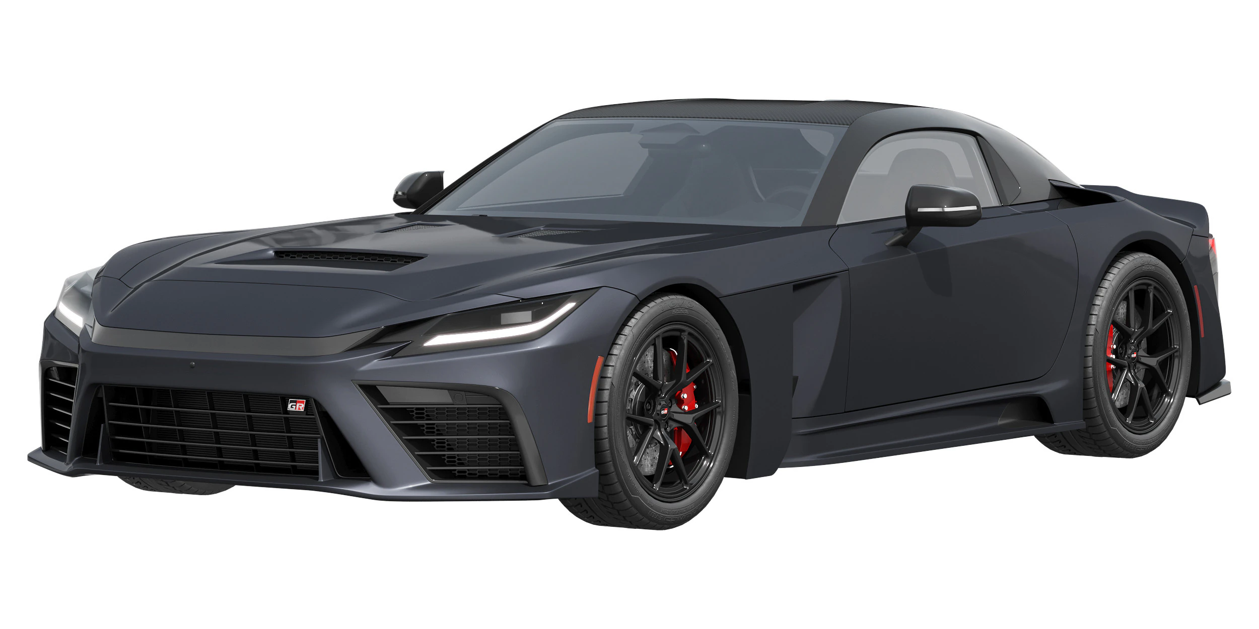Toyota GR GT 3D Model .c4d .max .obj .3ds .fbx .stl .blend 