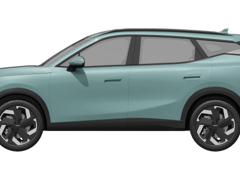 Omoda C7 2025 Modello 3D