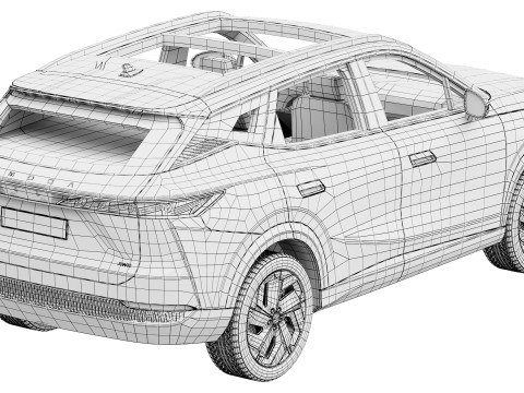 Omoda C7 2025 Modello 3D