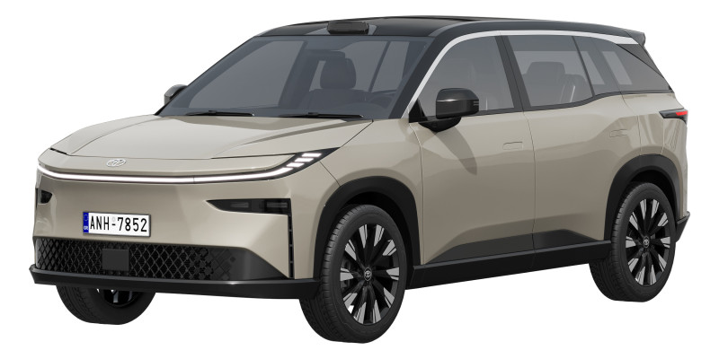 Toyota BZ3X2026 Modello 3D .c4d .max .obj .3ds .fbx .stl .blend