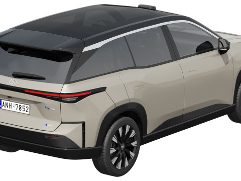 Toyota BZ3X2026 Modello 3D