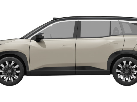 Toyota BZ3X2026 Modello 3D