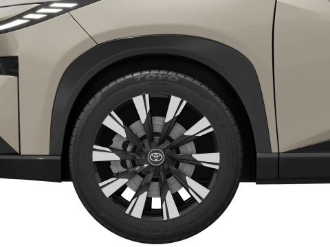 Toyota BZ3X2026 Modello 3D