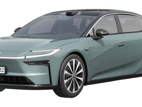 Toyota bZ7 2026 3D Model