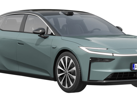 Toyota bZ7 2026 3D Model