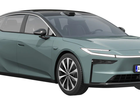 Toyota bZ7 2026 3D Model
