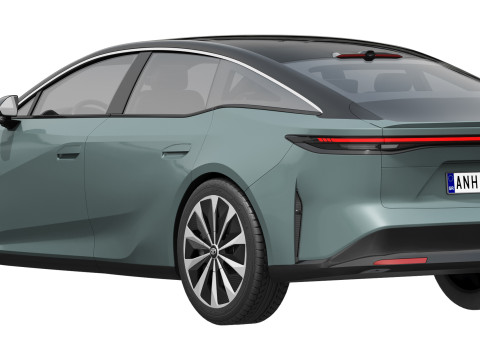 Toyota bZ7 2026 3D Model