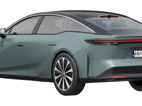 Toyota bZ7 2026 3D Model