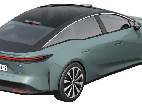 Toyota bZ7 2026 3D Model