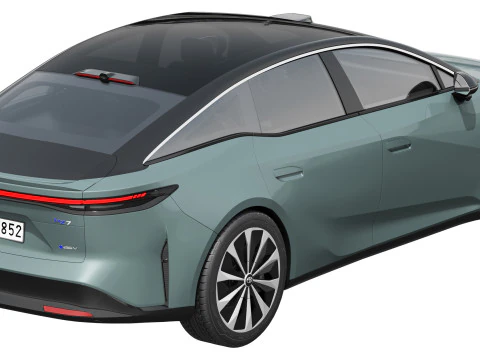 Toyota bZ7 2026 3D Model
