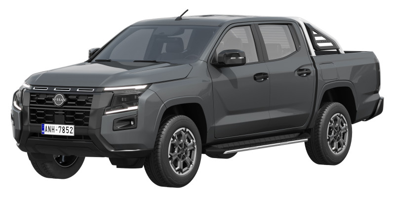 Nissan Navara 2026 3D Model .c4d .max .obj .3ds .fbx .stl .blend 