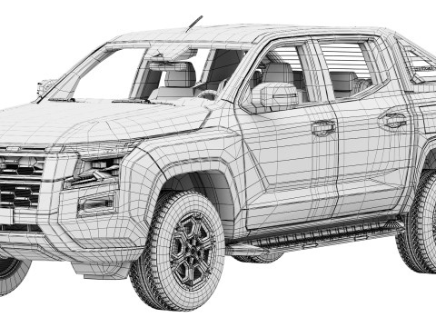 Nissan Navara 2026 3D Model