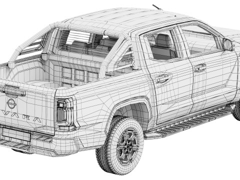 Nissan Navara 2026 3D Model