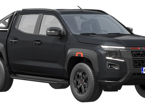 Nissan Navara PRO-4X 2026 3D Model